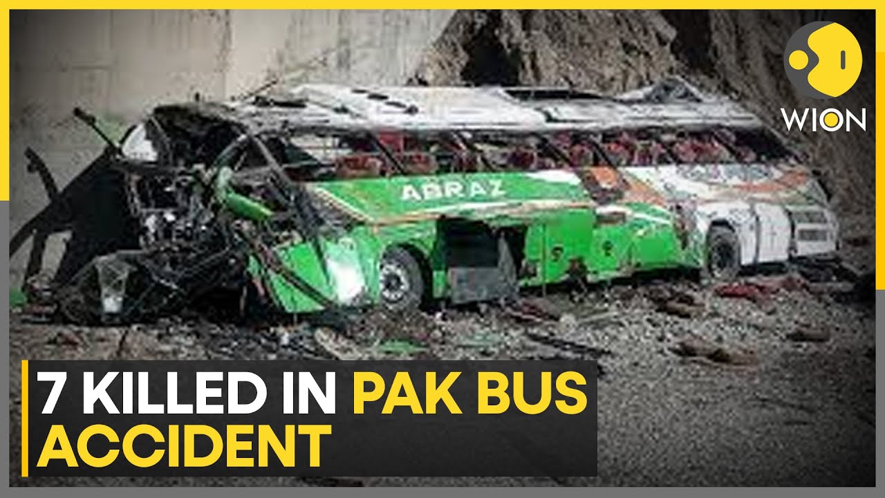 7 killed, 18 injured in bus accident in Pakistan's Karachi | Latest English News | WION