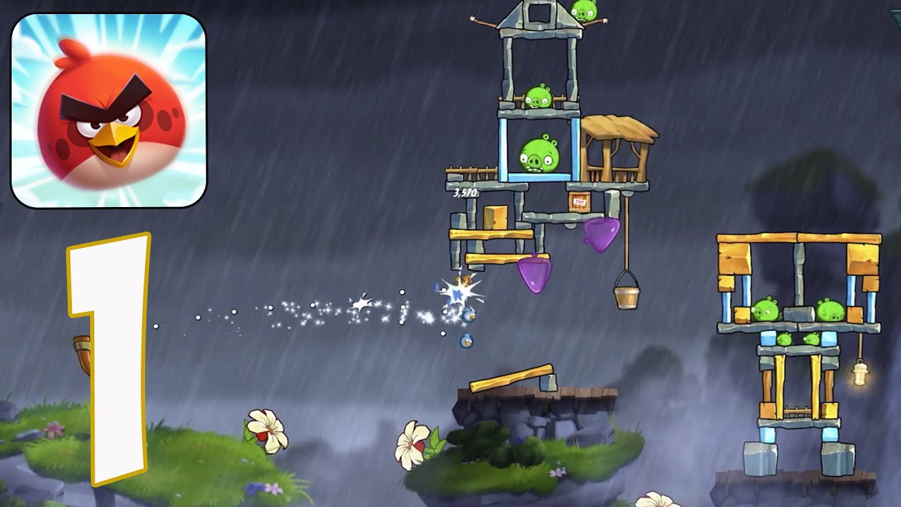 Angry Birds 2 - Gameplay Walkthrough part 1(iOS, Android)