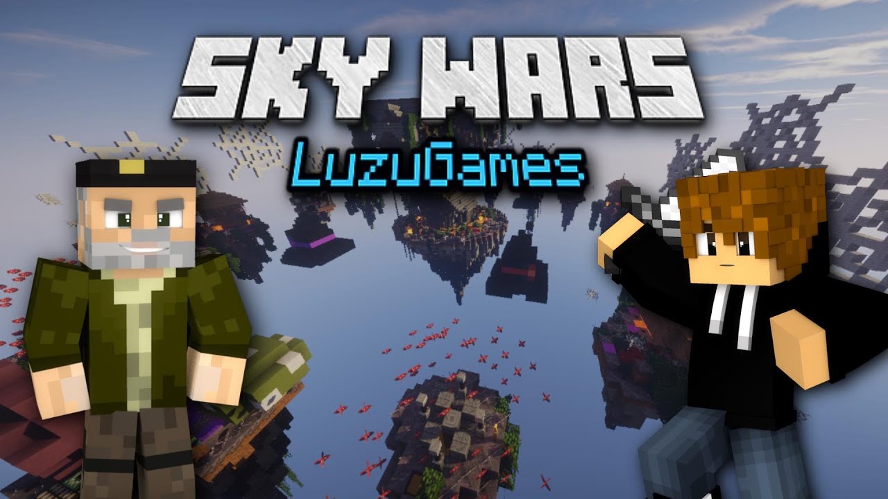 EPICIDAD DE MADERA!! Team SkyWars con Willyrex - [LuzuGames]