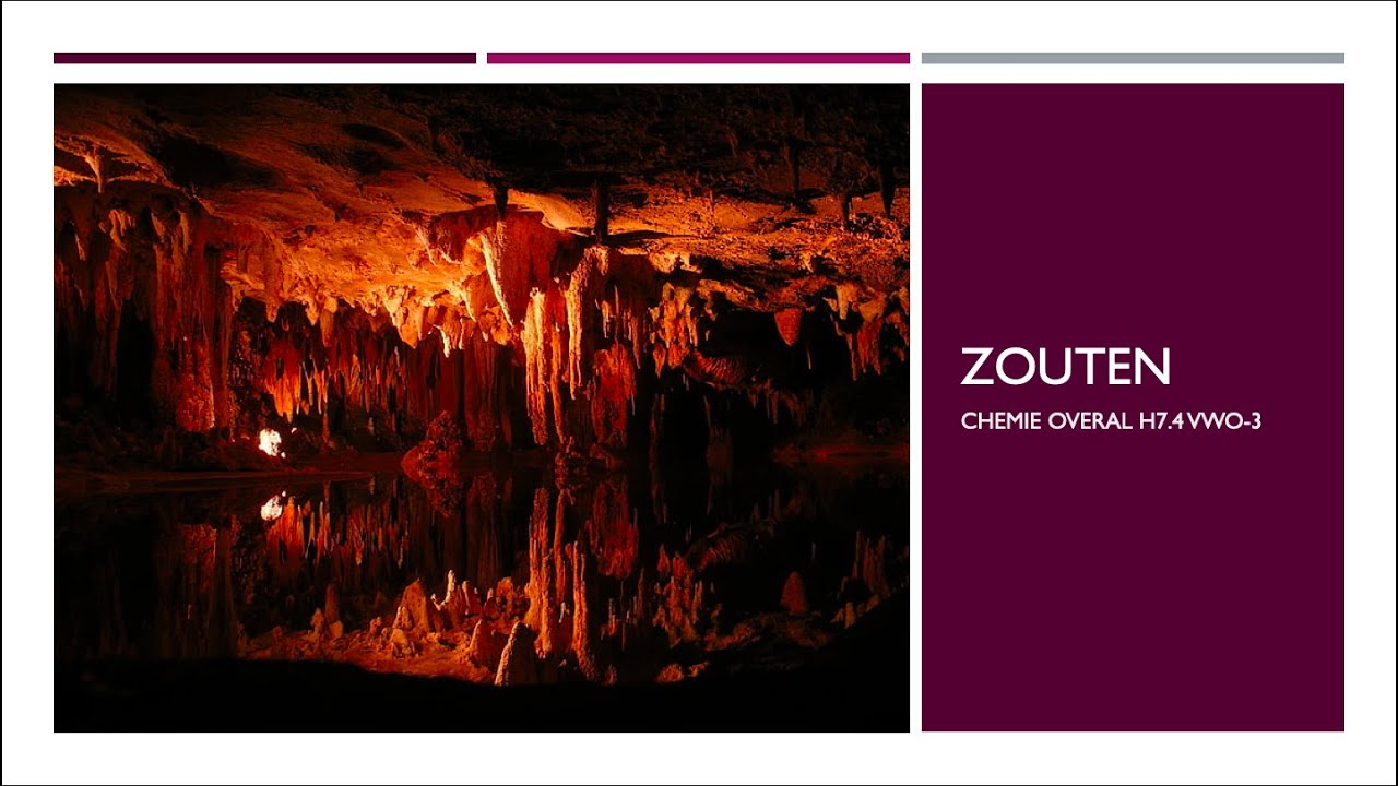 Zouten vwo 3