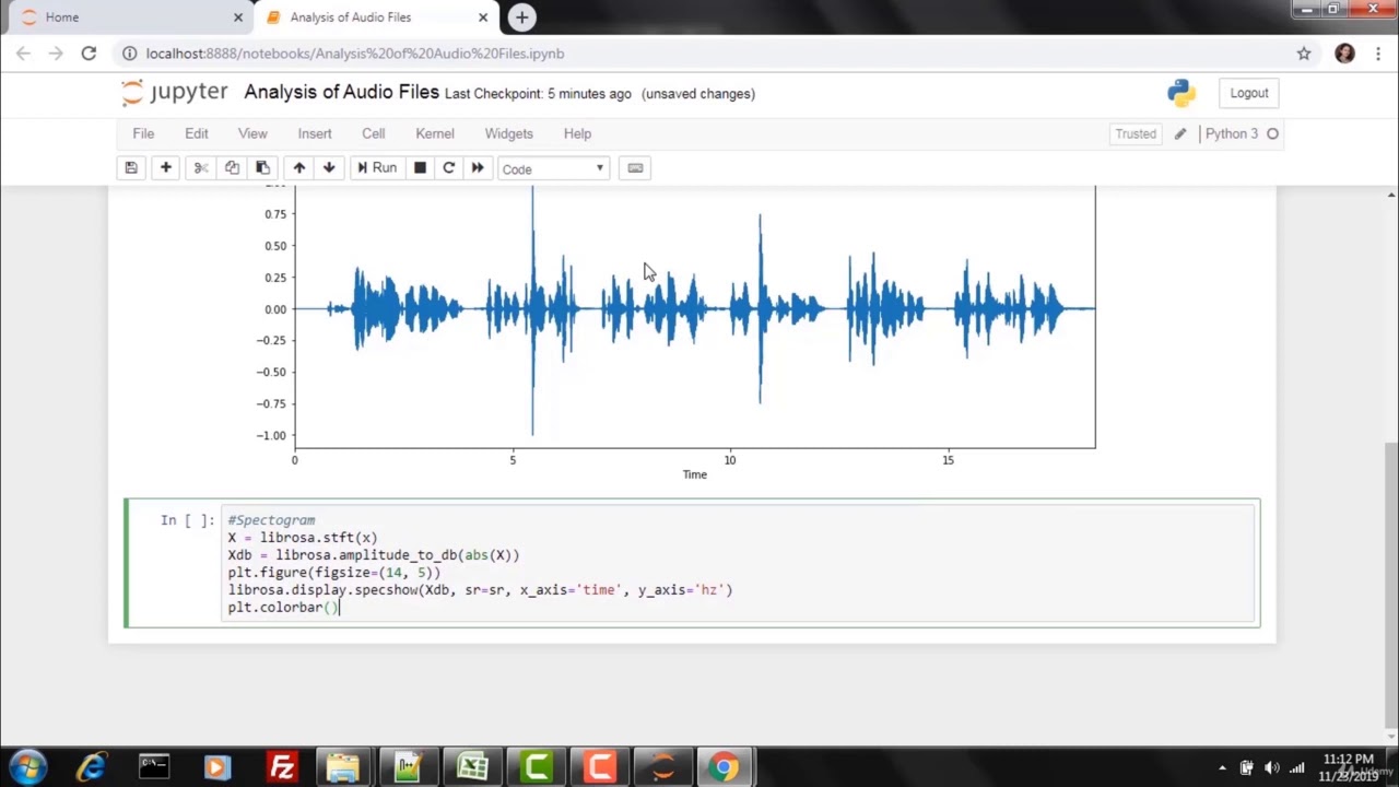 Demo 1- Audio File Analysis