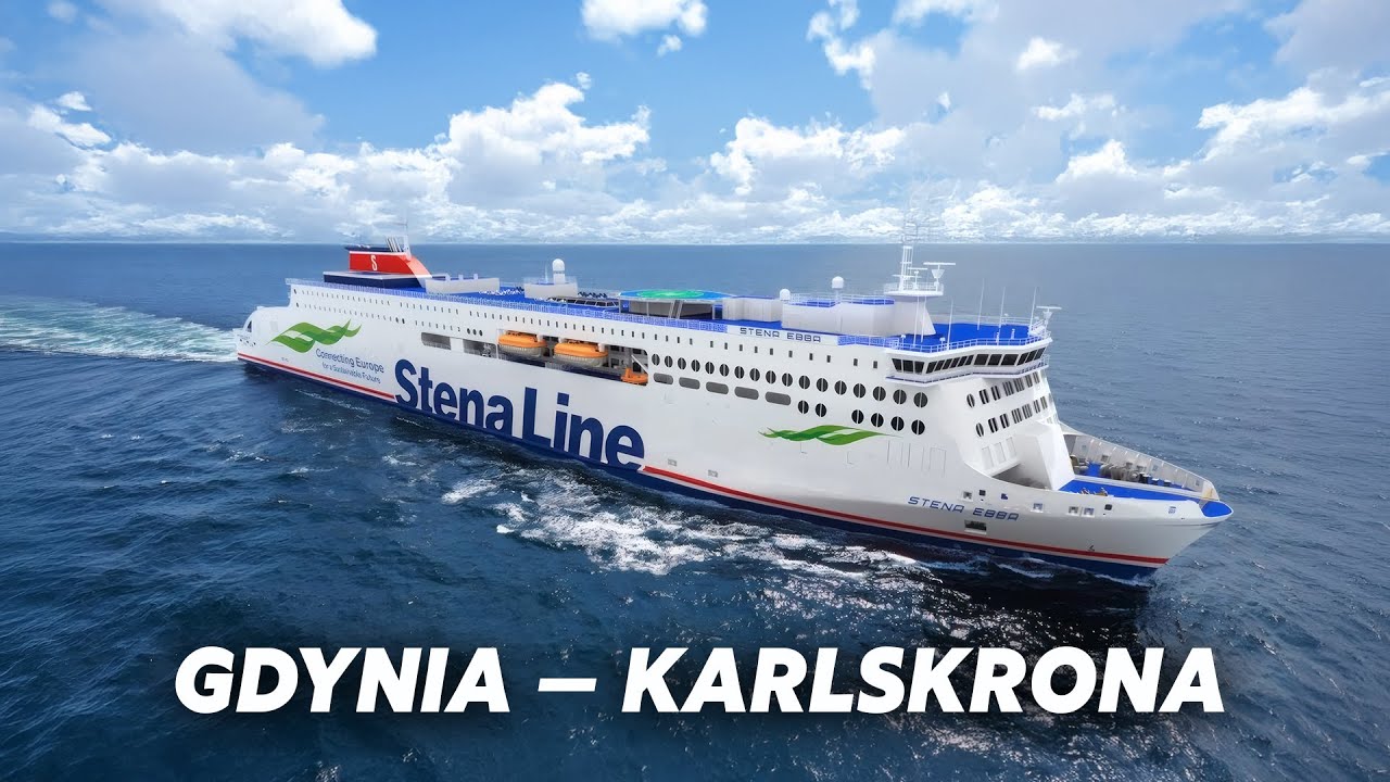 Stena Ebba - przejście po CAŁYM promie | Rejs Gdynia-Karlskrona