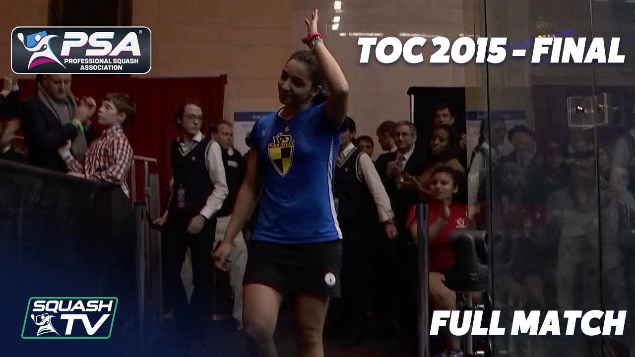 Squash: Raneem El Welily Retirement - ToC 2015 Final v Alison Waters