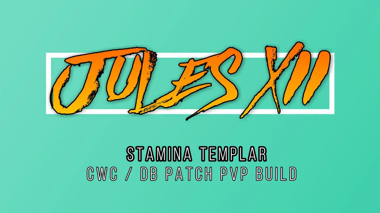 STAMPLAR PVP BUILD - CWC / DB