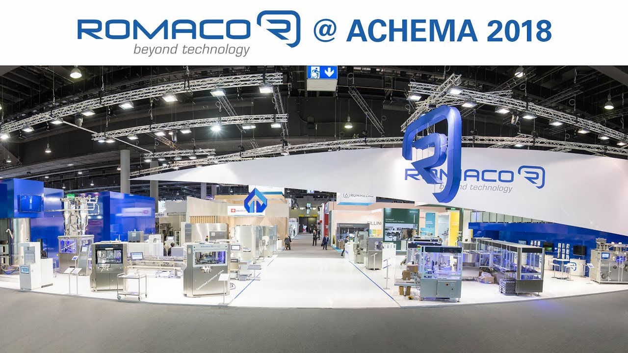 Romaco impressions @ Achema 2018
