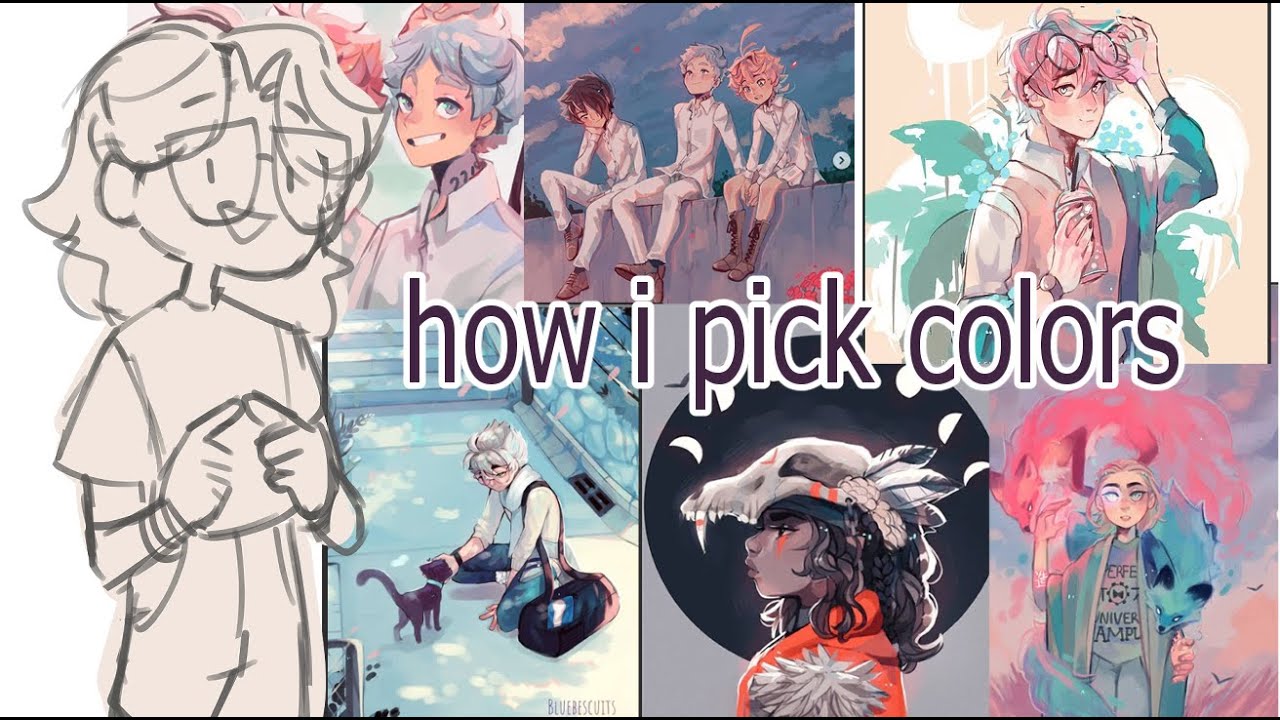 how i pick colors// tutorial (ft. democreator)
