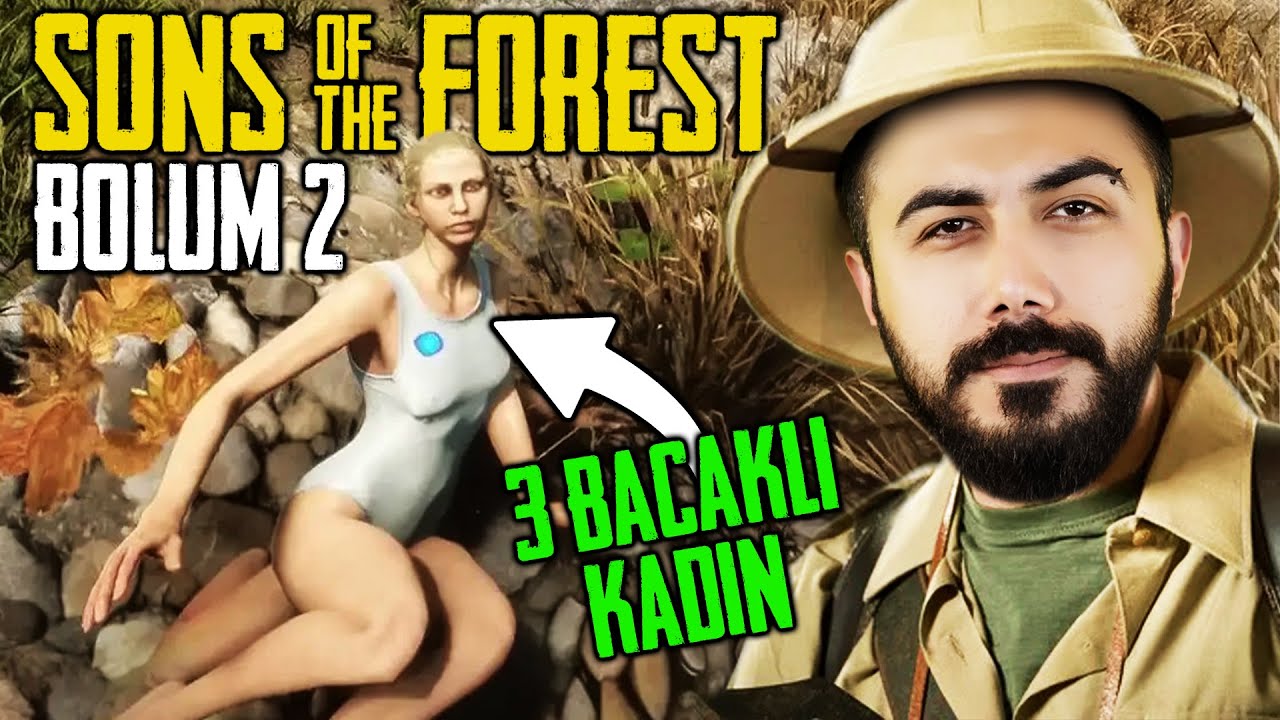 3 BACAKLI MUTANT KADIN!! | SONS OF THE FOREST (Bölüm #2) | Barış Can