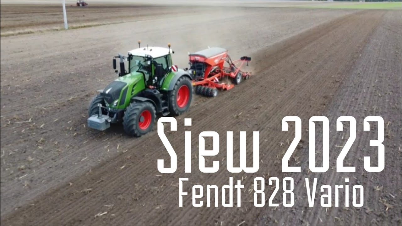 Siew 2023. Fendt 828 Vario profi+☆ & Kuhn Espro 3000☆. Gr.Słomczewski.