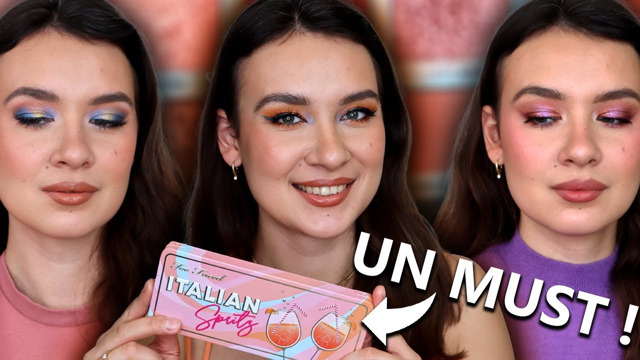 TOO FACED ITALIAN SPRITZ PALETTE : LA MEILLEURE PALETTE PAR TOO FACED ! 😱😍