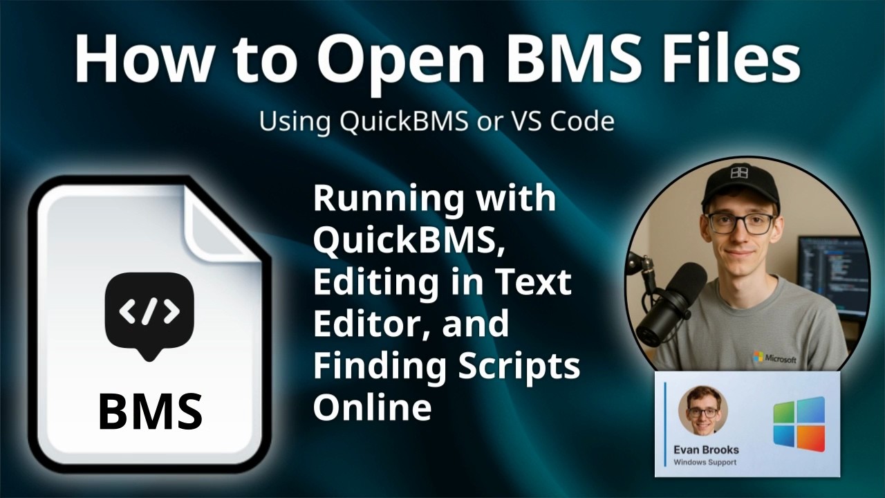 Как открыть файлы BMS (скрипт QuickBMS)