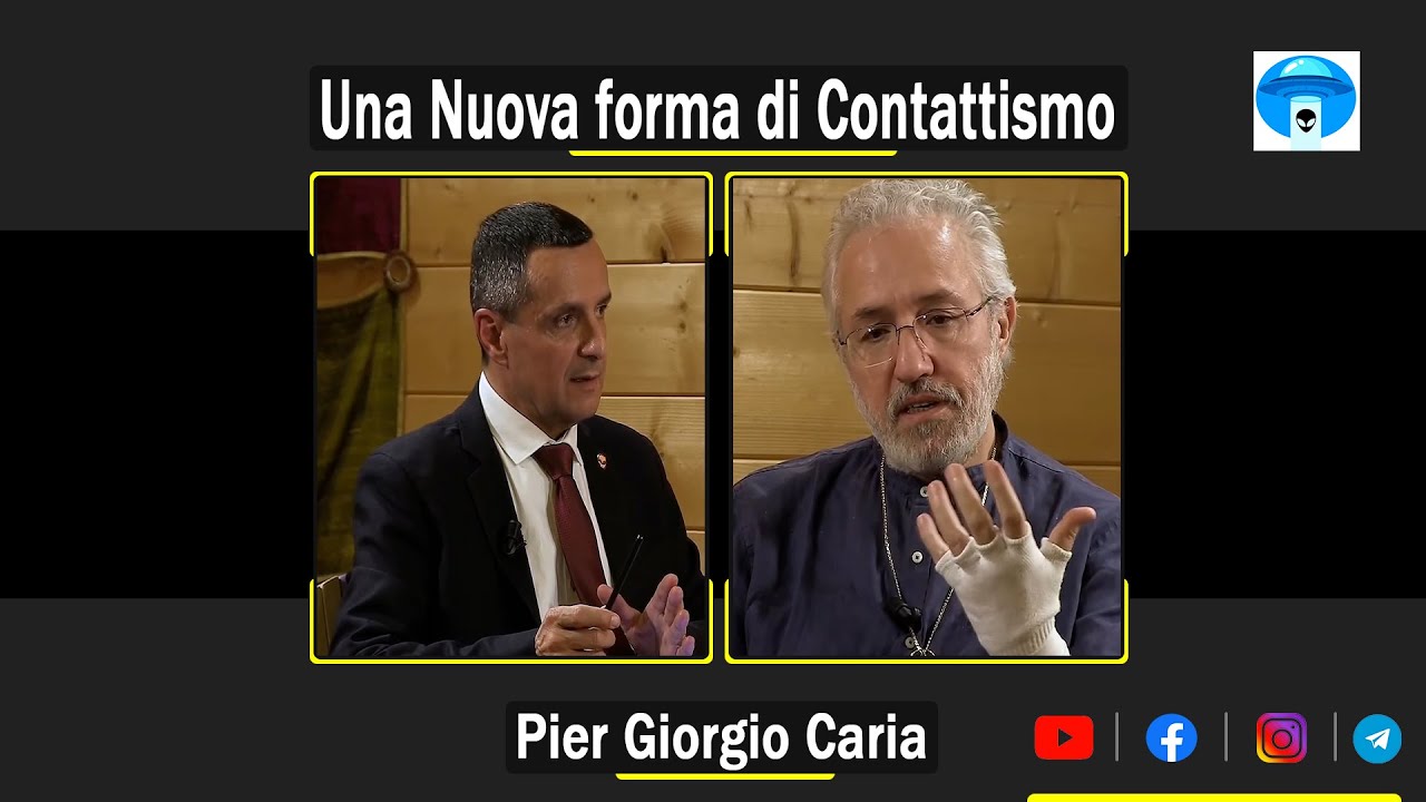 Pier Giorgio Caria Intervista Giorgio Bongiovanni – Una Nuova forma di Contattismo