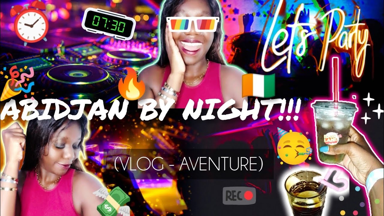 Je vais à des soirées au hasard à Abidjan! Ivory Coast nightlife #cotedivoire #nightlife #vlog