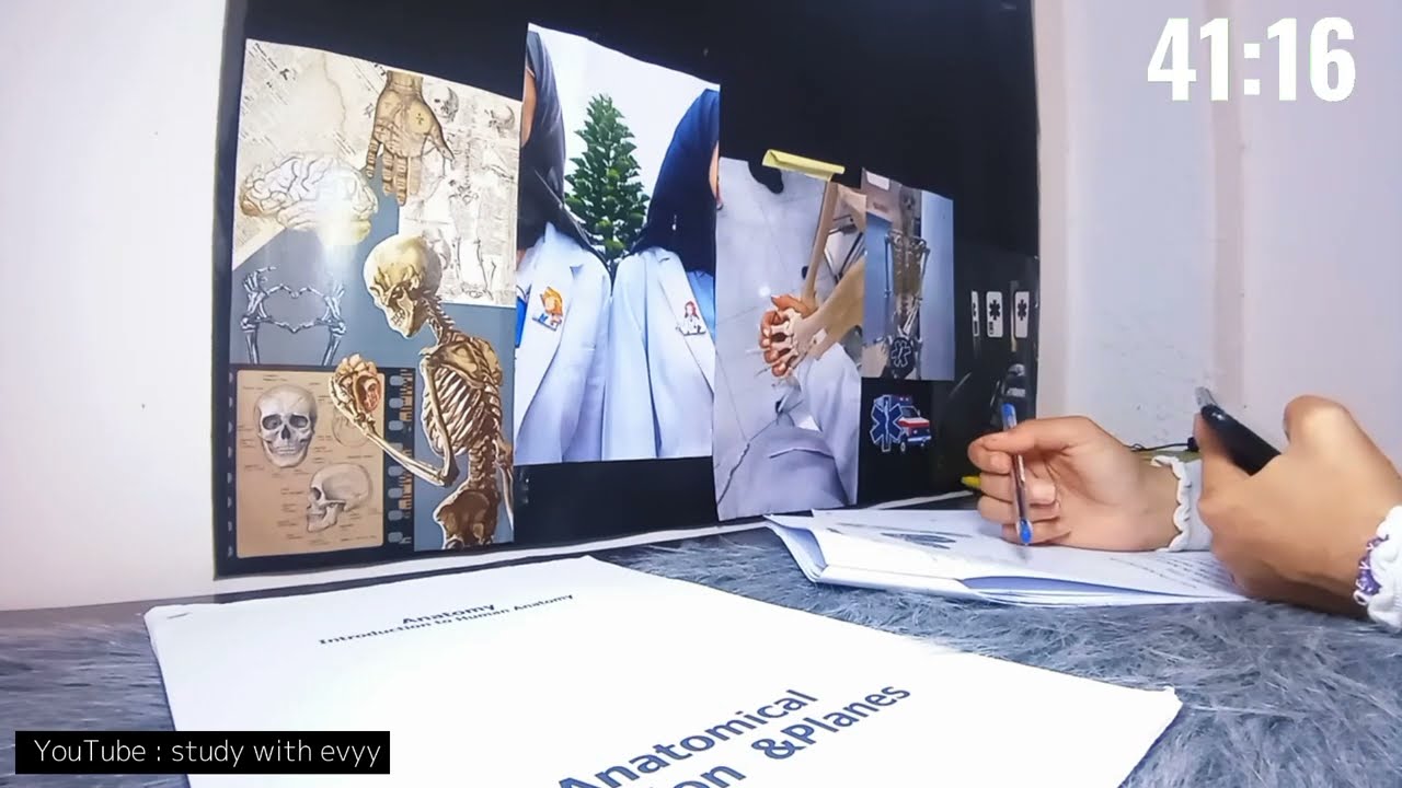 ادرس معي مدة ساعتين مع تلاوة القرآن الكريم || طالبة إسعاف طبي متخصص || Paramedic student 🩺
