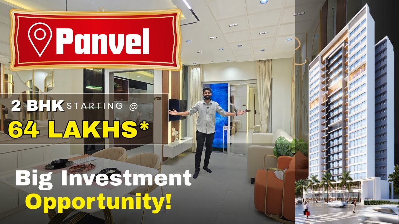 Panvel 2BHK @ ₹64L + Tax | New Launch Near Expressway | Best Investment Opportunity
