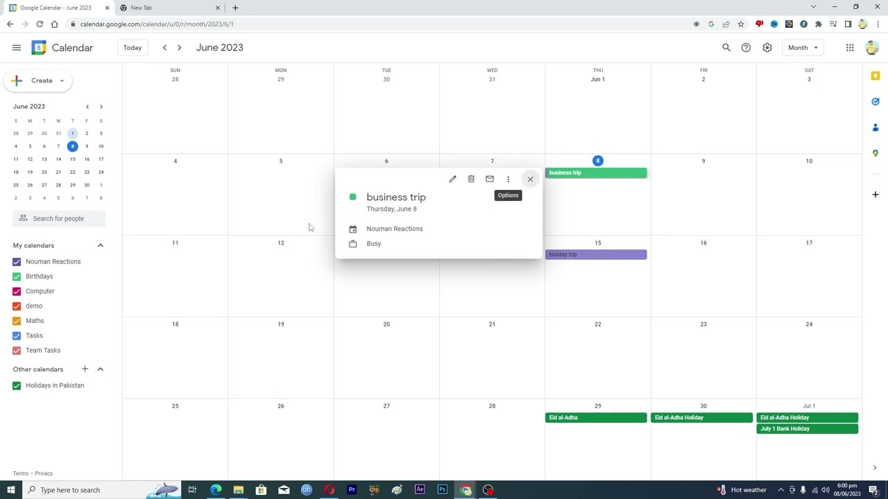 How To Cancel Events in Google Calendar