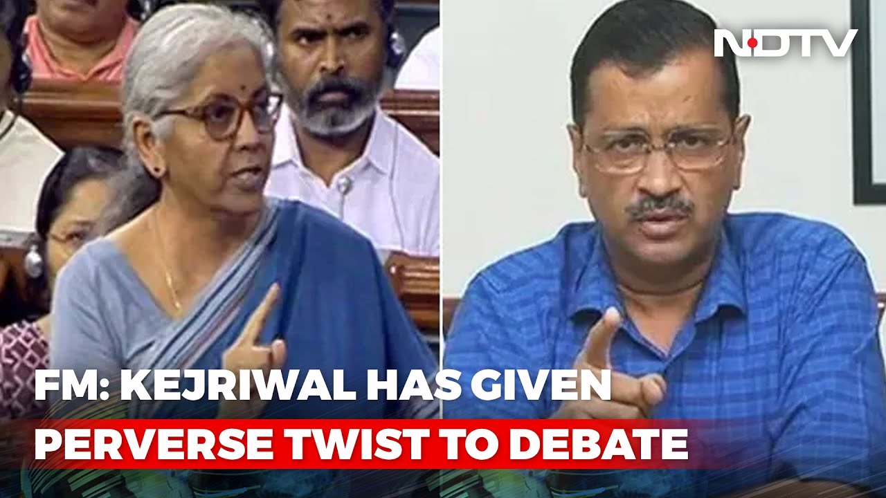 Nirmala Sitharaman Slams Arvind Kejriwal On Freebies: 