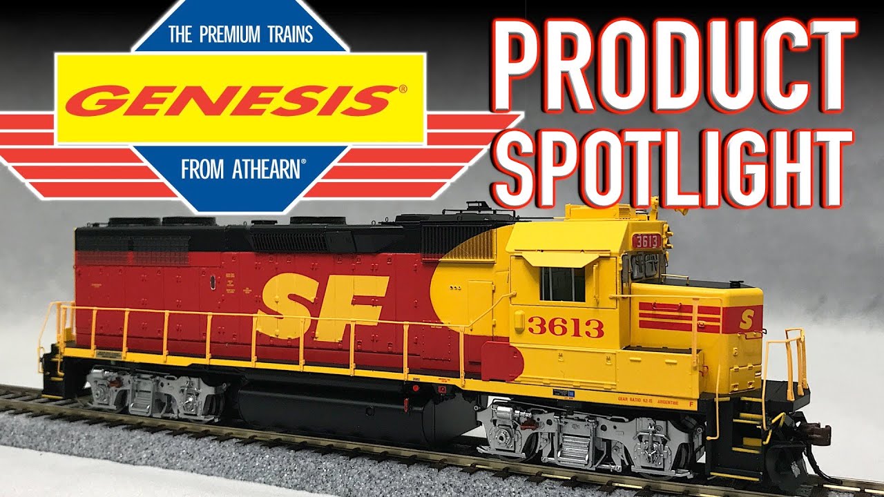 HO Scale GP39-2 DCC Athearn Genesis Product Spotlight