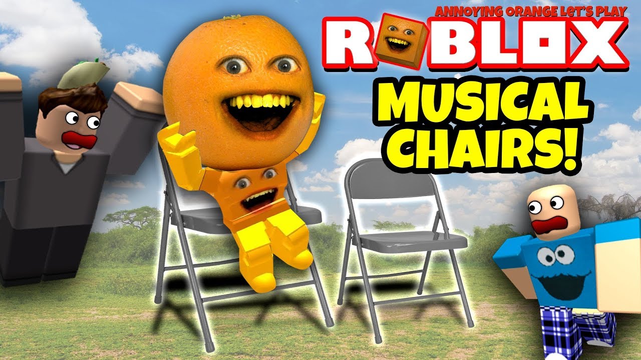 Roblox: MUSICAL CHAIRS with FARTS! [Annoying Orange Plays]