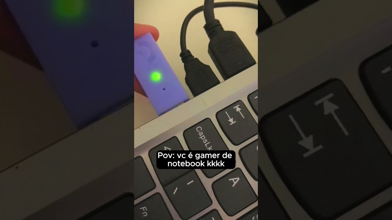 pov: voc&ecirc; &eacute; GAMER de notebook #gamer #jogos #notebook #shorts