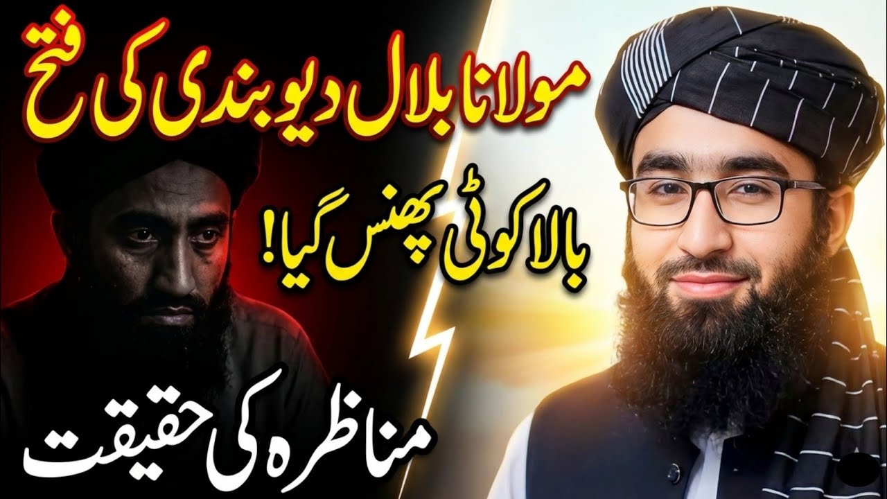 Molana  Bilal Deobandi Ka Balakoti K Sath Munazra || Shajar TV