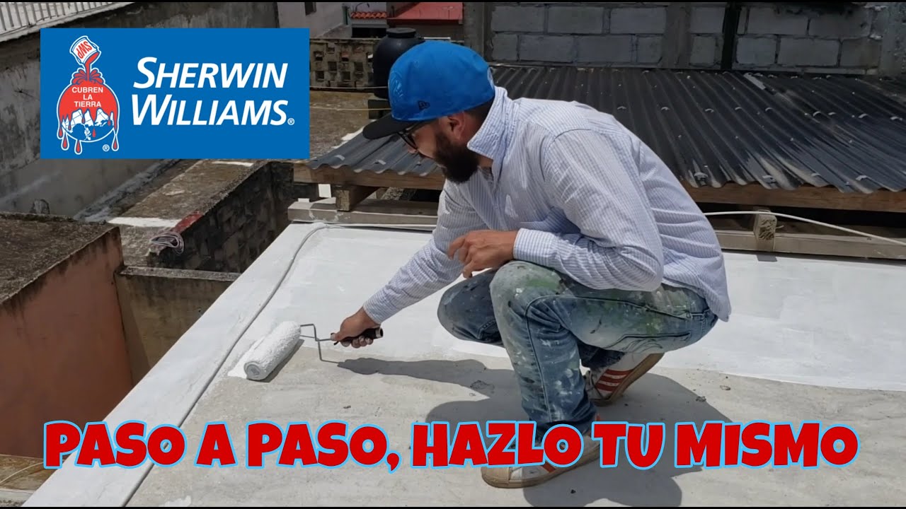 ⚠️IMPERMEABILIZA TU TECHO  PASO A PASO. HAZLO TU MISMO👈
