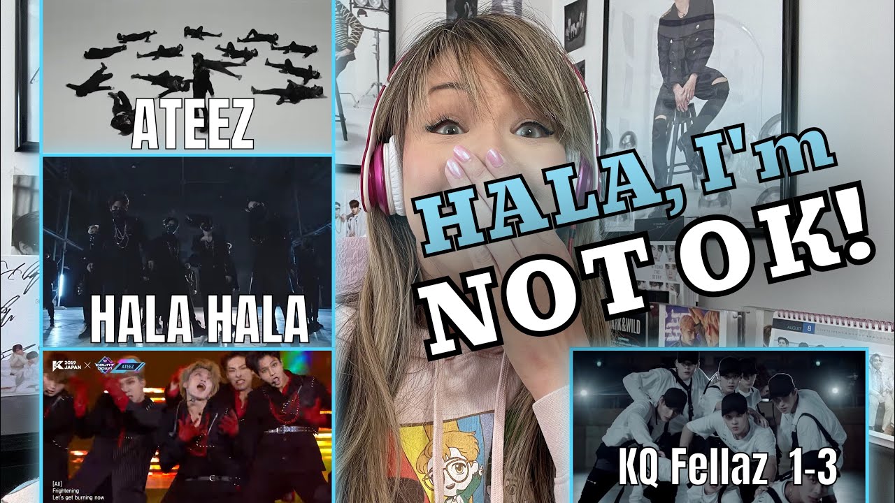 First Time Reacting to ATEEZ(에이티즈) 'HALA HALA' MV, Performance video, LIVE performance, & KQ Fellaz!
