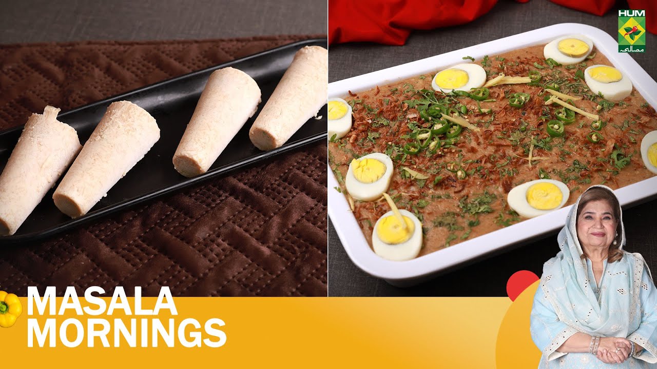 Boiled Egg Hareesa & Sawaiyon Ki Kulfi | Chef Shireen Anwar | Masala Mornings | 3 May 24 | MasalaTV