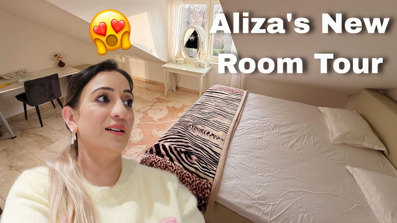 ‼️ Aliza's New Room Tour 🤗 My New Electric Pocha😍 Trying Indian 🇮🇳 Food In Mall..!