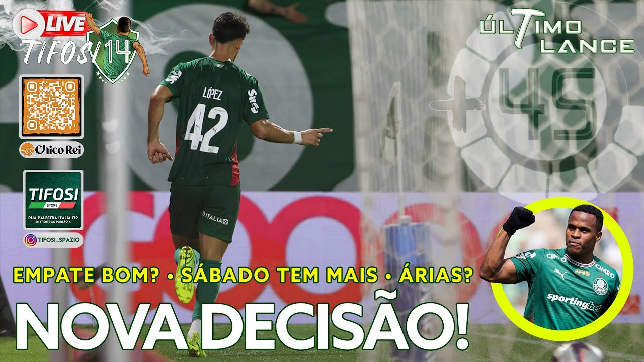 +45 Último Lance: Notícias do Verdão antes da Decisão das 4ªs do Paulistão