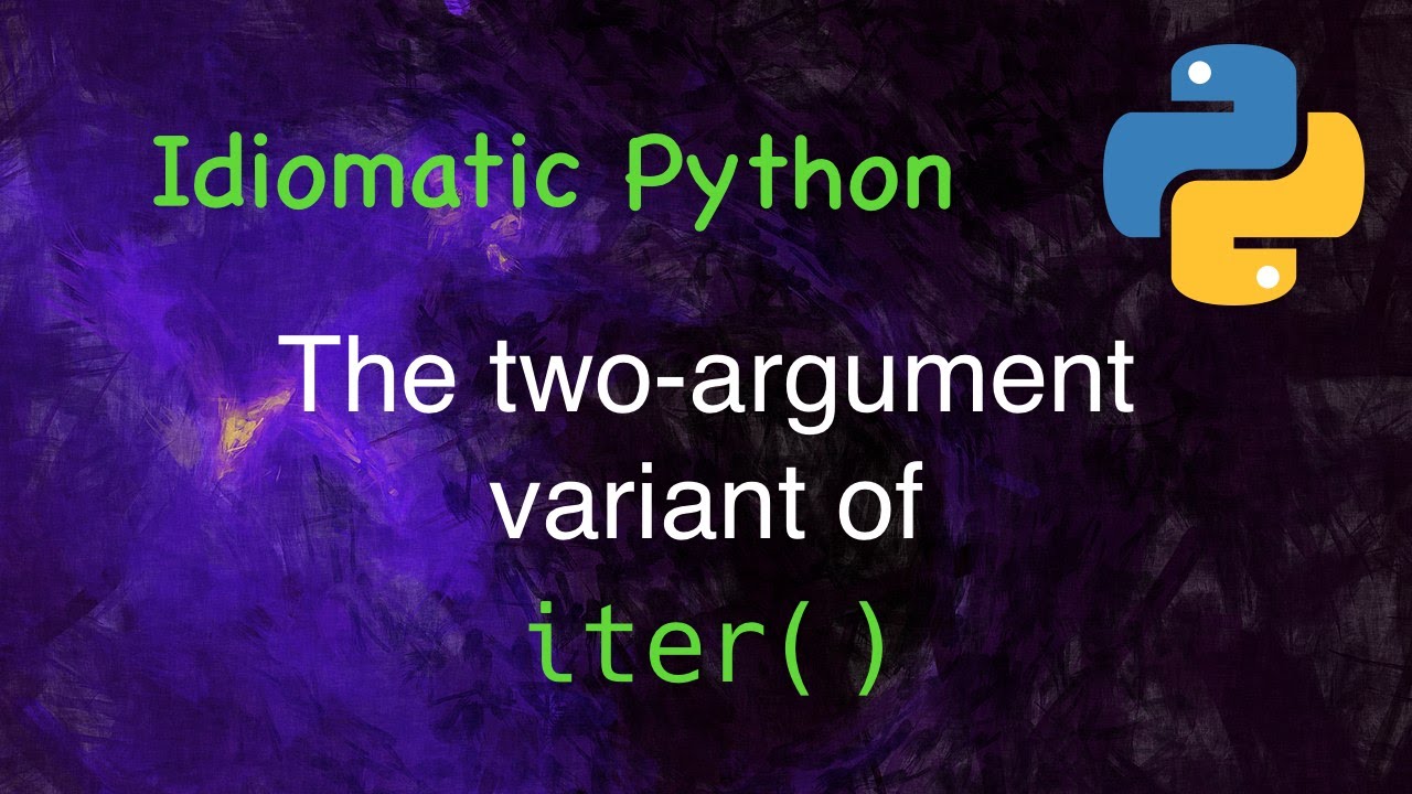 Идиоматический Python: версия `iter()` с двумя аргументами