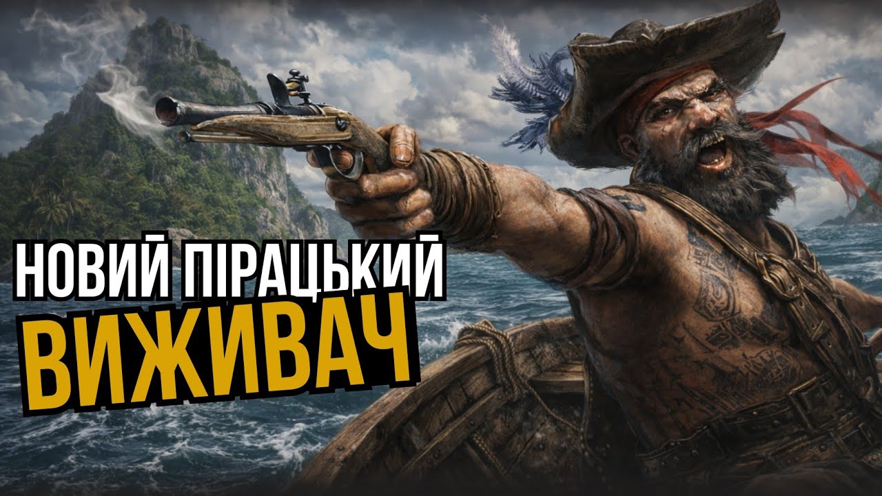 НОВИЙ ПІРАТСЬКИЙ ВИЖАВАЧ! ЦЕ ХІТ В ЦЬОМУ ЖАНРІ  - WINDROSE - Українською