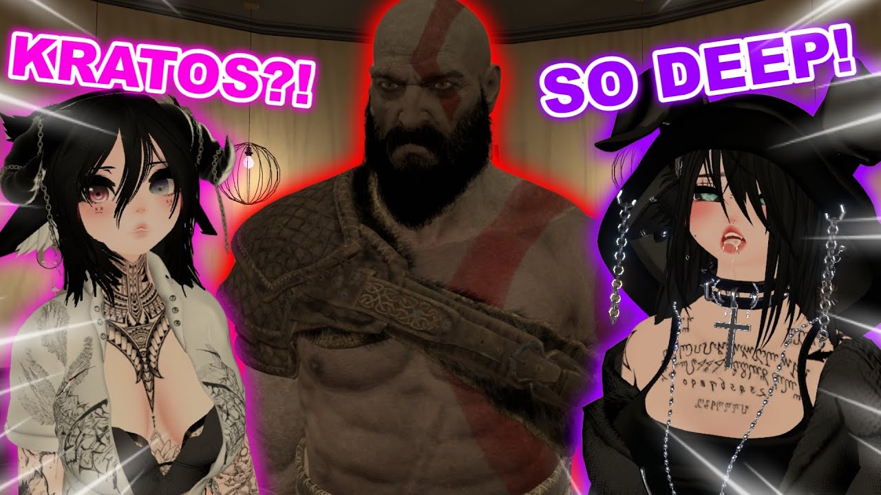 люди реагируют на Кратоса на vrchat