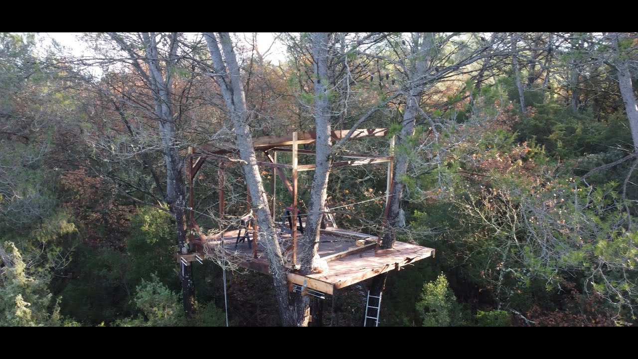La petite maison dans les arbres Ep 3 : LES MURS + CRASH DRONE