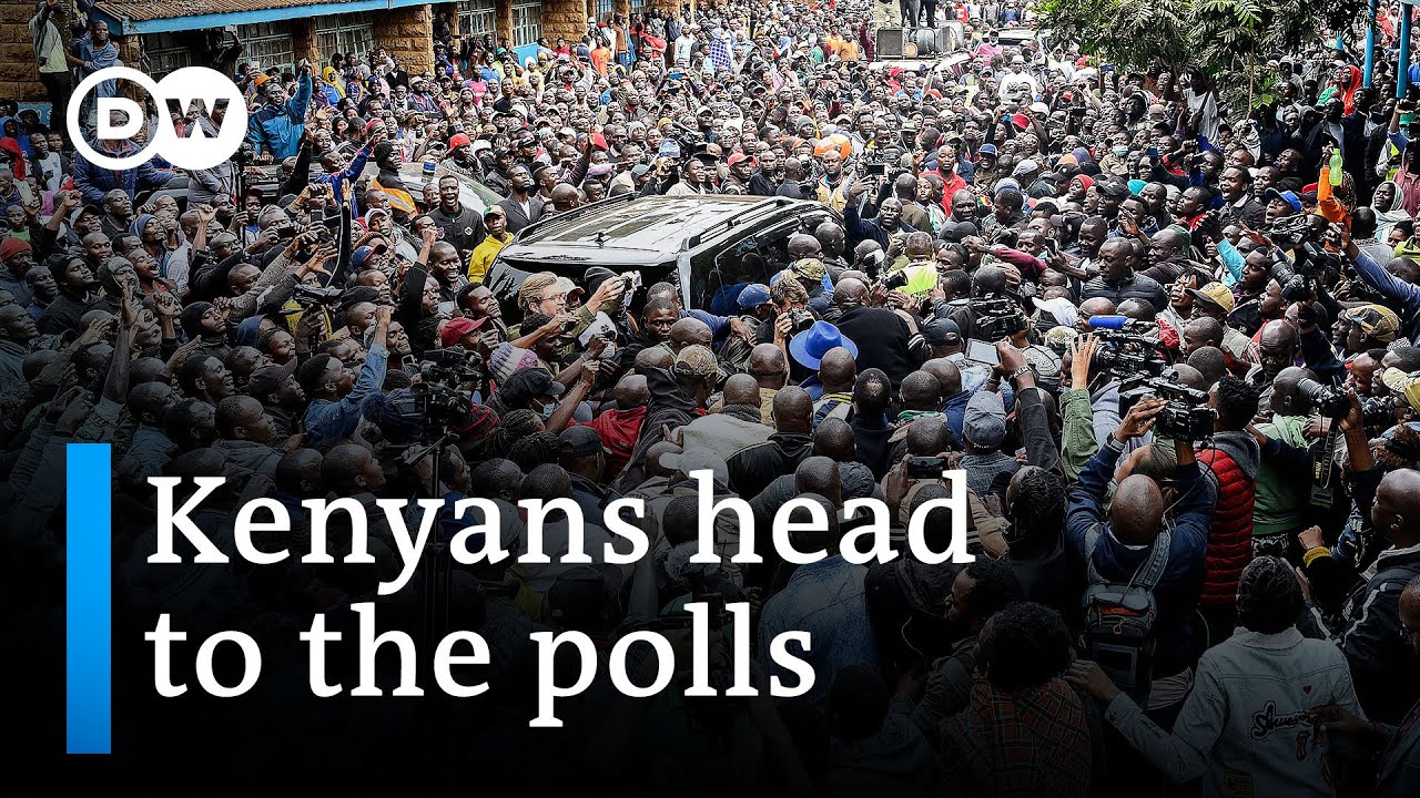 Kenya election 2022: Two main candidates in tight race for president | DW News