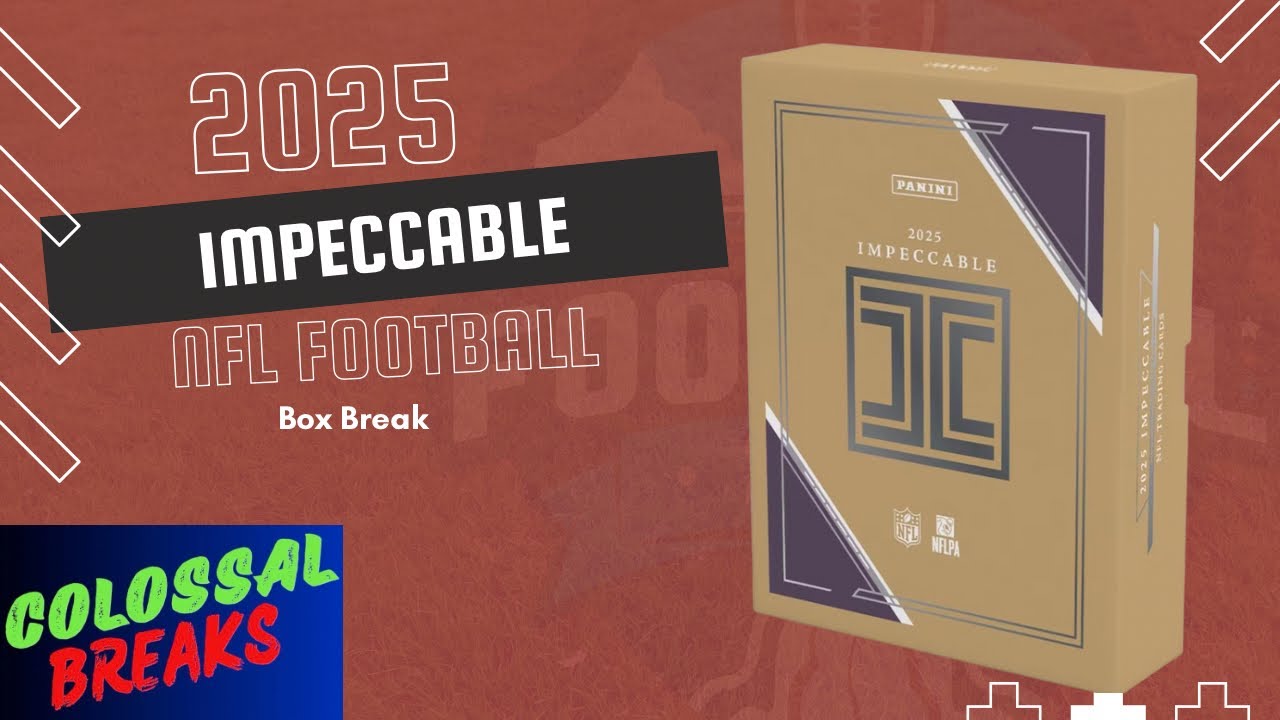 2025 Panini Impeccable Football 🏈 Box Break