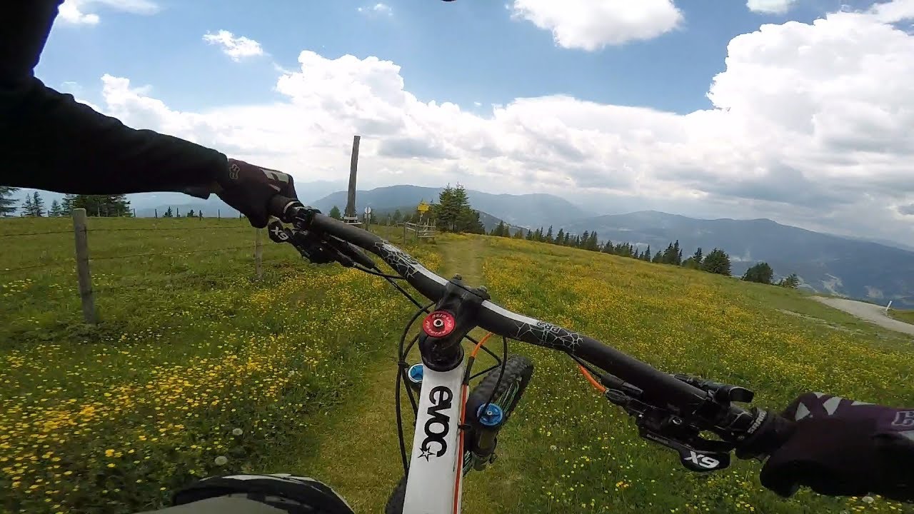 Gerlitzen mit Stefan auf den Enduros