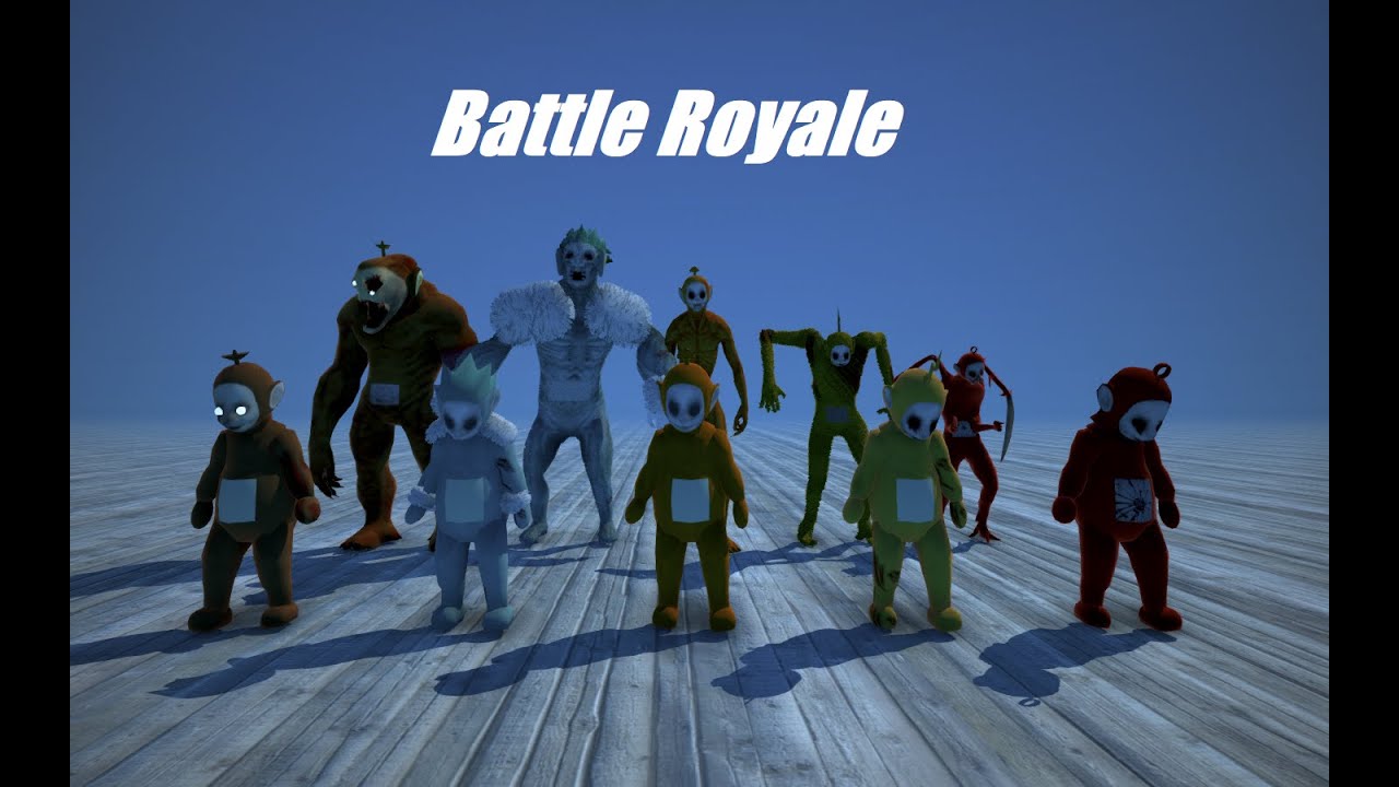 Slendytubbies 3 - Battle Royale l Bigger versions vs Undead versions
