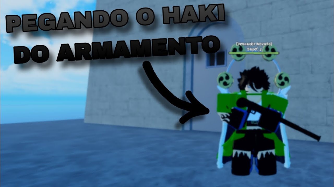 Ensinando como pegar o haki do armamento no grand piece online (gpo)