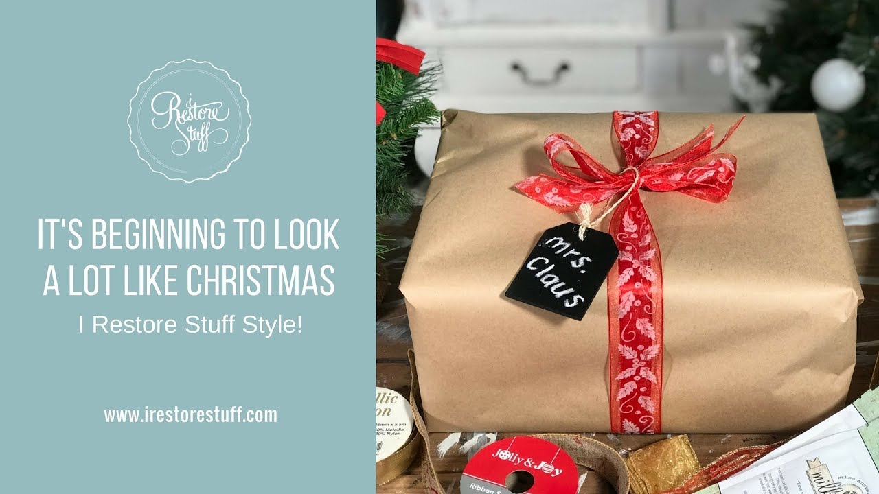 It's Beginning to Look a Lot Like Christmas - I Restore Stuff Style!