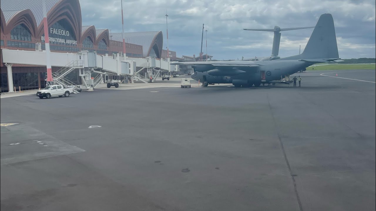 Arrived in SAMOA.. Noticed NEW ZEALAND AirForce Planes..WHY???