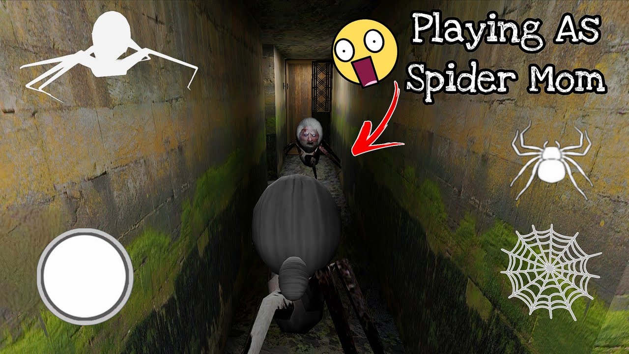 Playing As Spider Mom – Hunting Granny & Her Family!