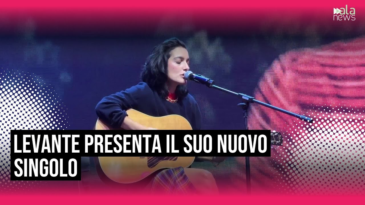 Festival dello spettacolo, Levante presenta il suo nuovo singolo 