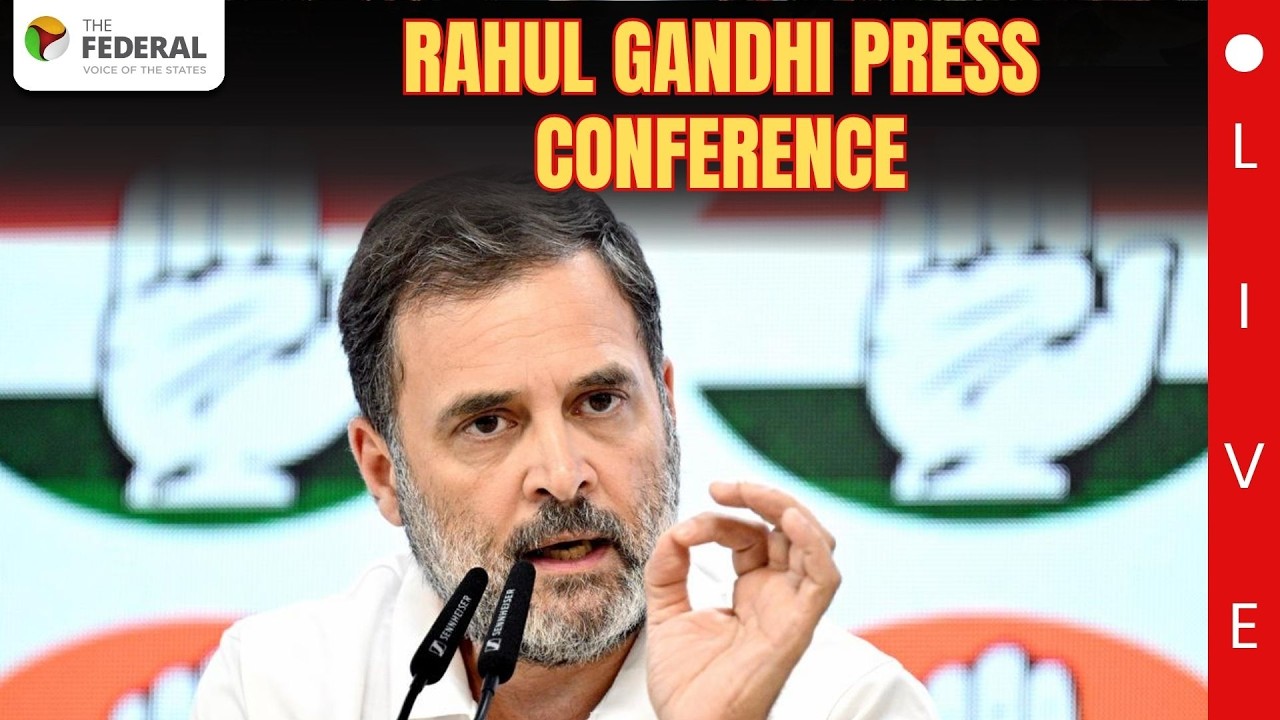LIVE: Rahul Gandhi's Press Conference At Congress HQ