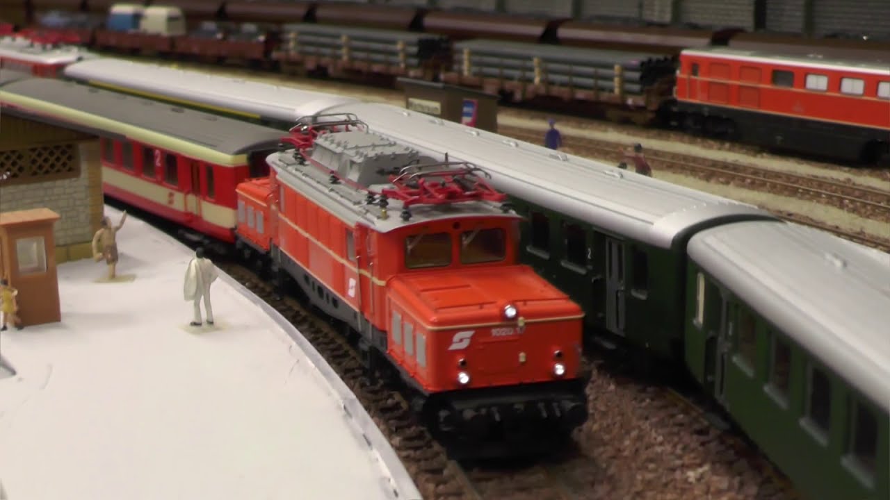 ÖBB Modelleisenbahn Fahrvideo November 2020
