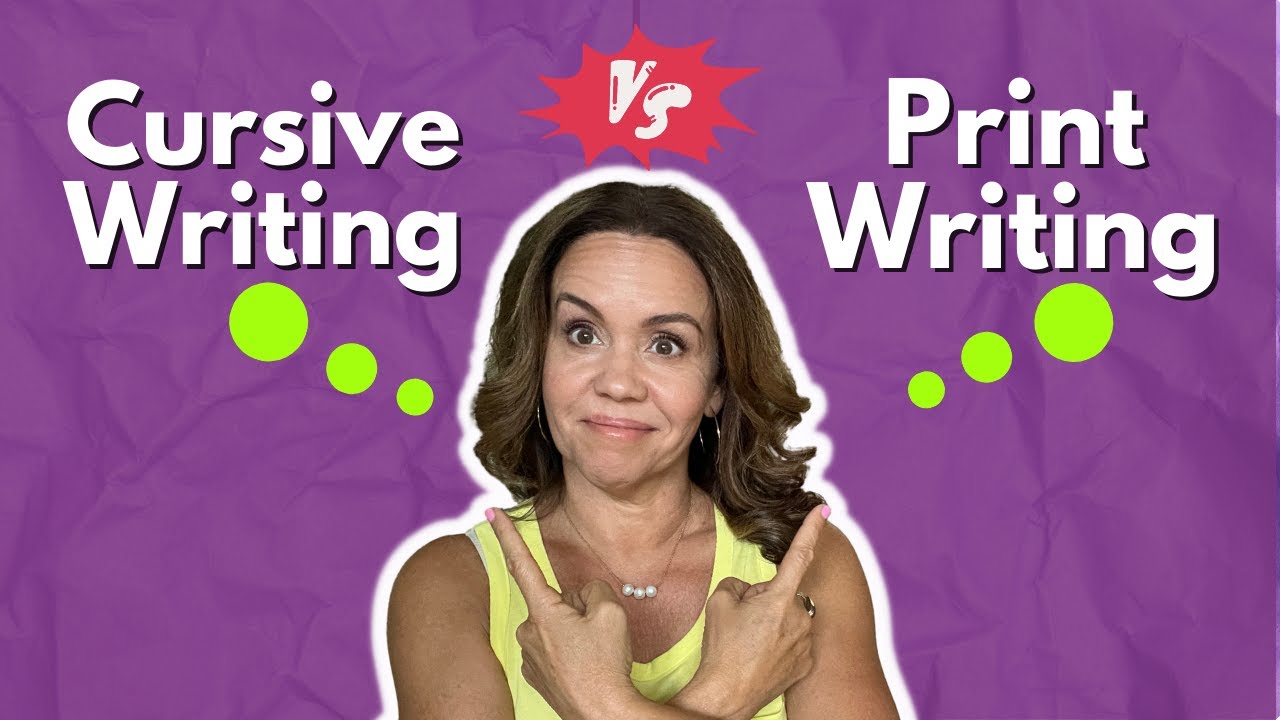 Cursive Vs Print Handwriting   Which Helps Students Learn Faster
