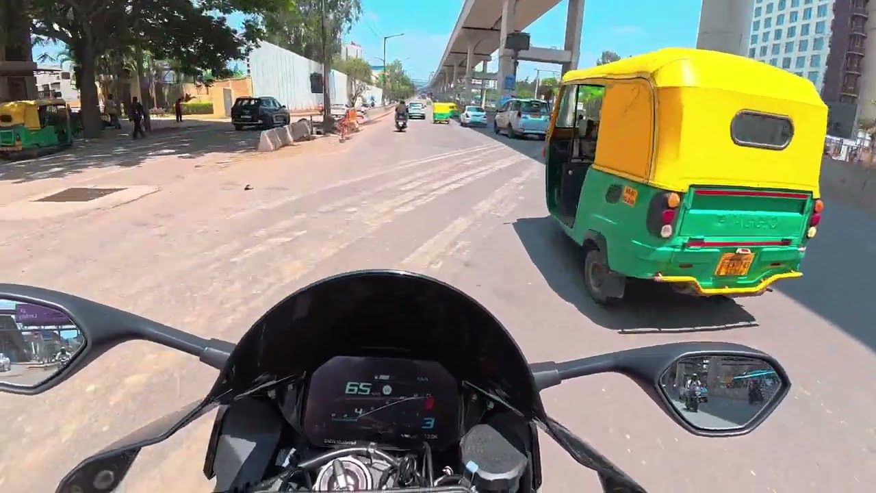 19Mar2026 - BMW S1K Bangalore Biker - Daily Ride - CCD Harlur To Office