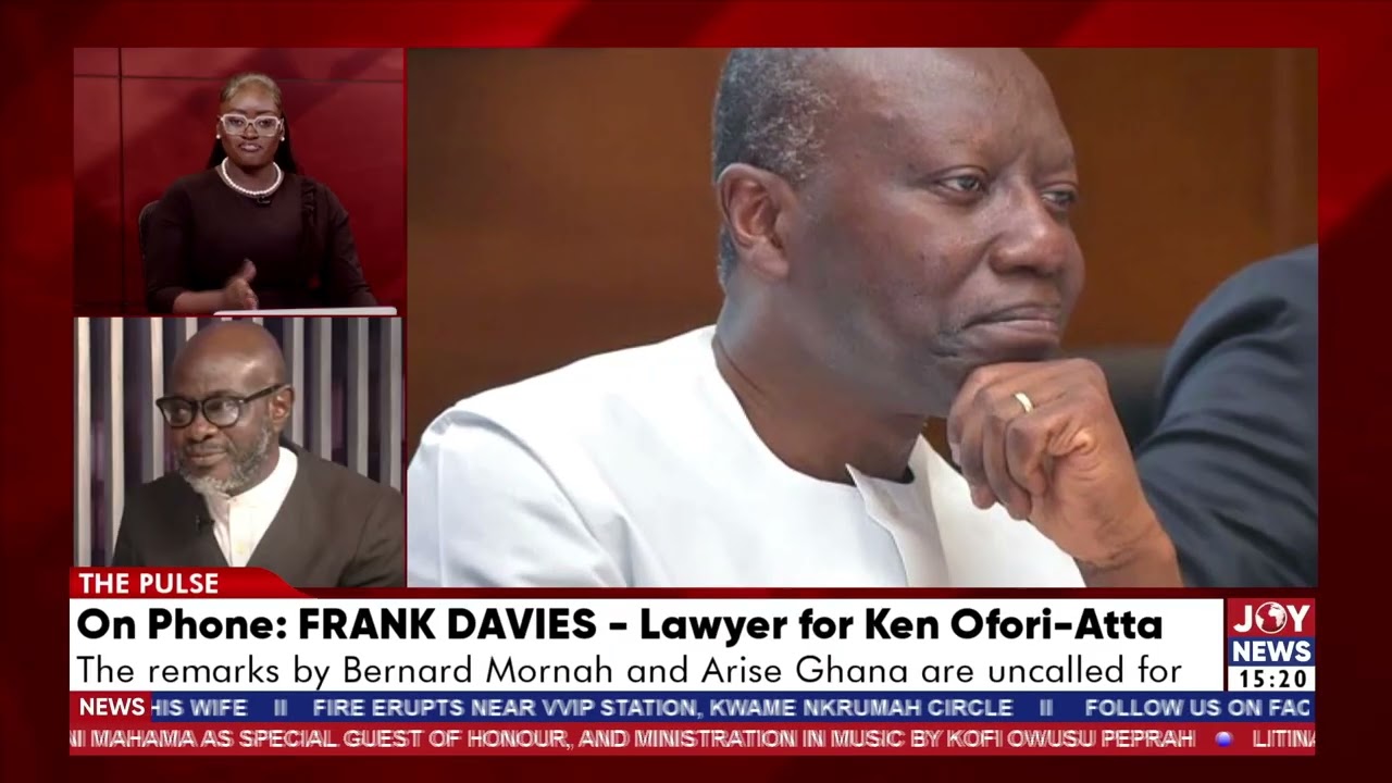 Ofori-Atta’s return: We should be guided by what we say regarding Ofori-Atta’s issues - Frank Davies