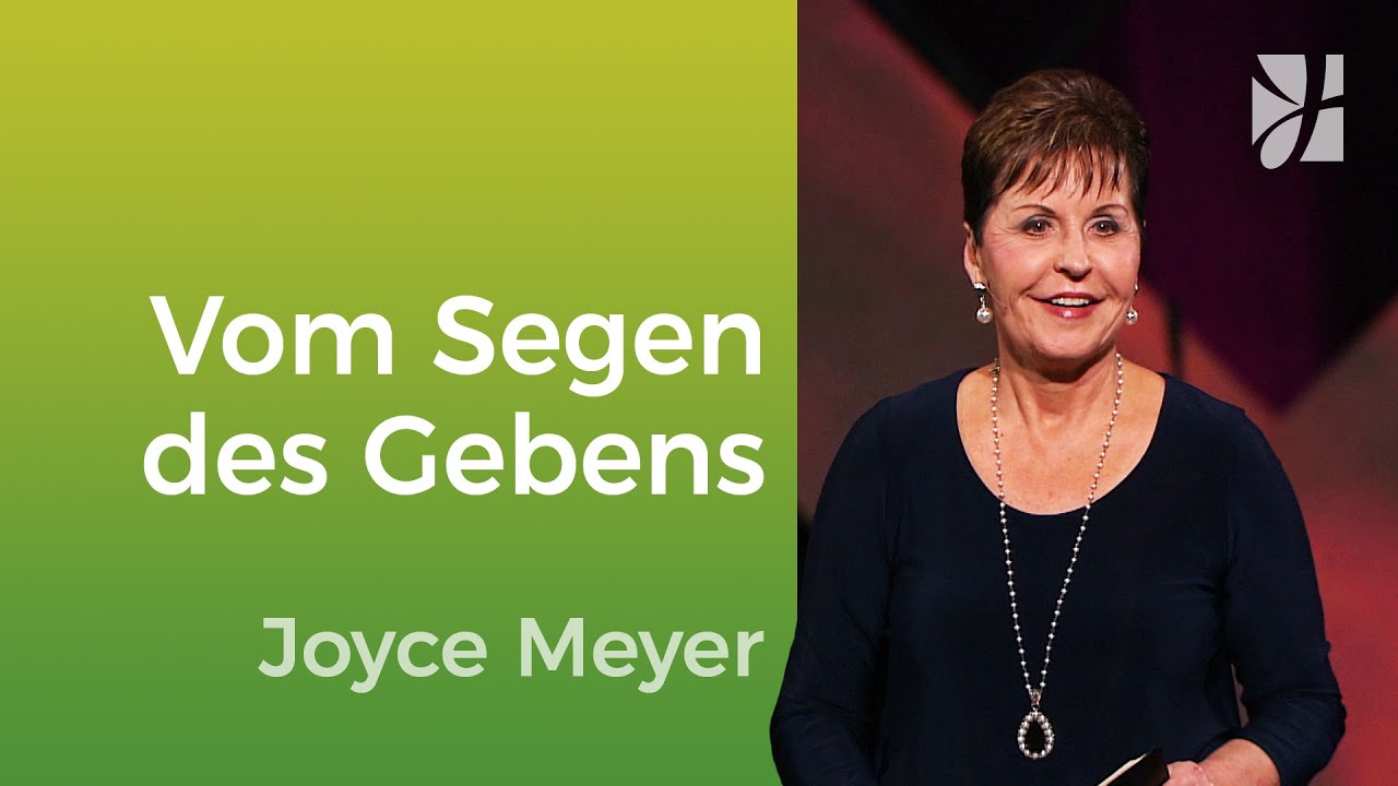 Ängste: Wie sehr hängst du am Geld? – Joyce Meyer – Mit Jesus den Alltag meistern