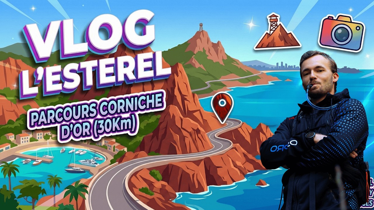 VLog : Le défi de l’Esterel : 28km à PIED de St Raphaël à Cannes avec FoxTa (Roches rouges)