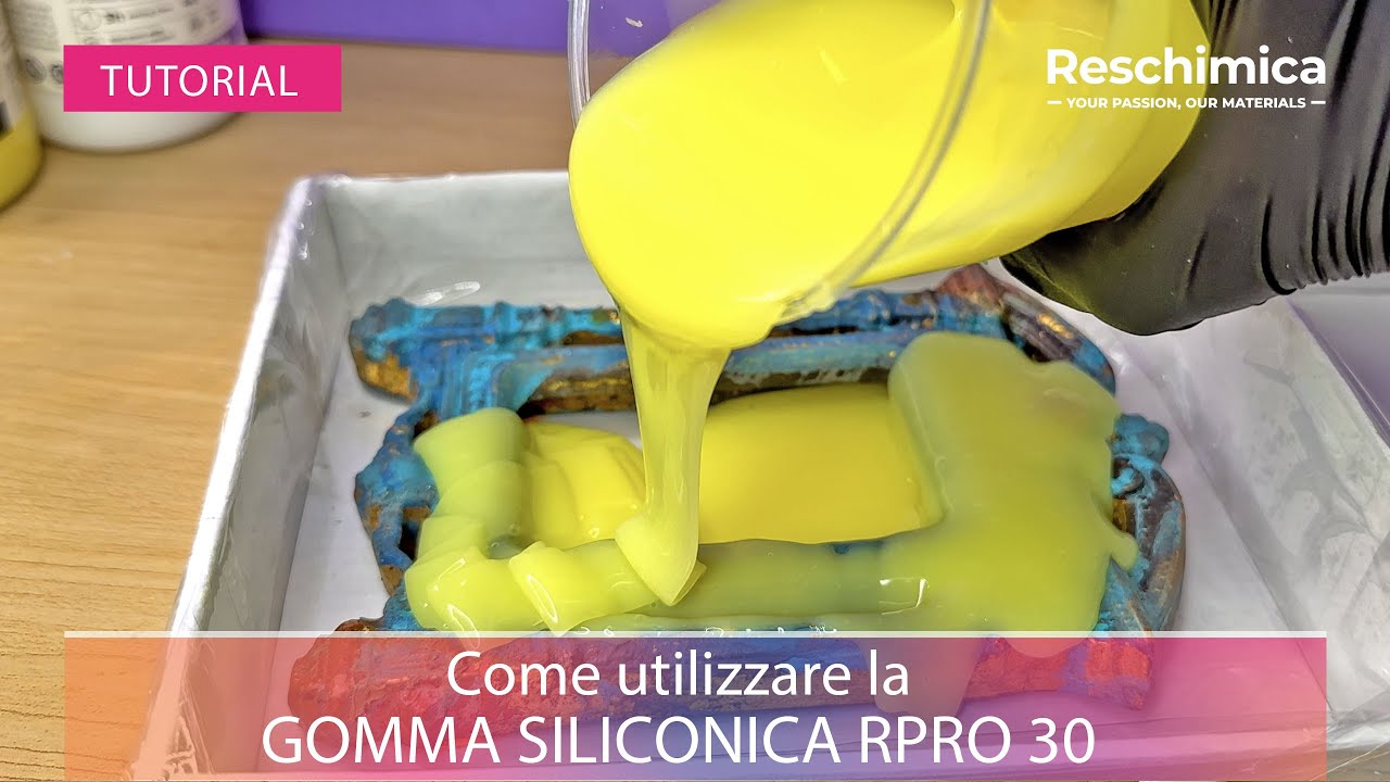 Come utilizzare la GOMMA SILICONICA RPRO 30 🟡- Tutorial by Reschimica